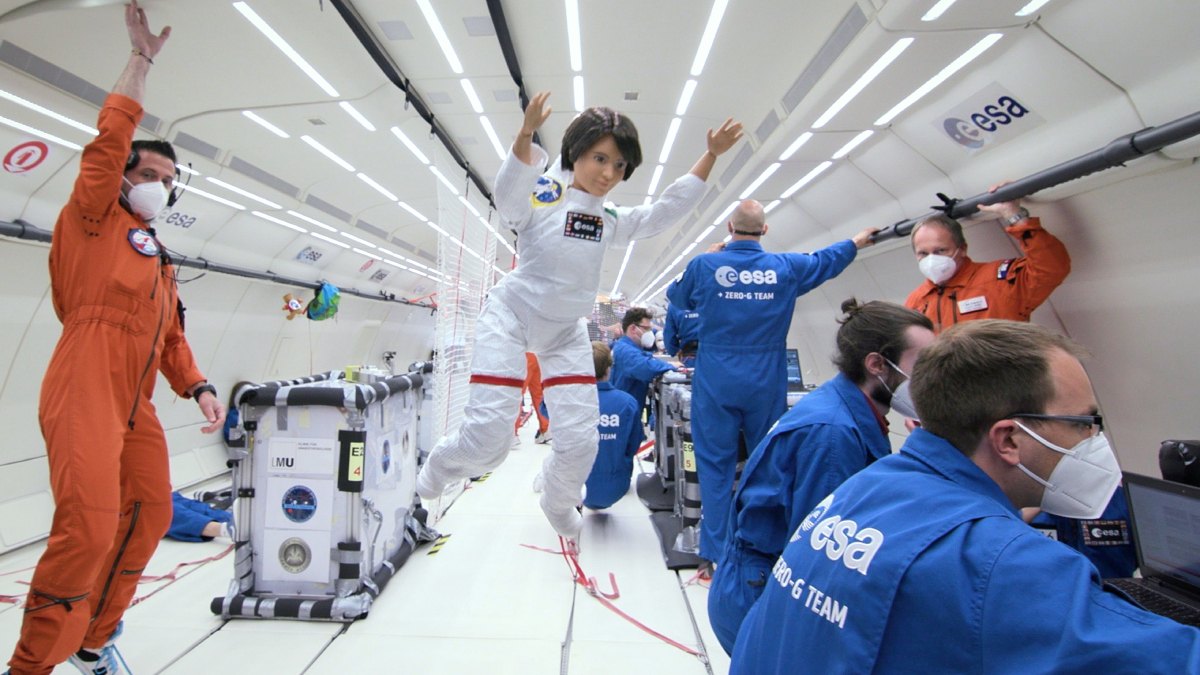 Astronaut Barbie Takes Zero-Gravity Flight to Inspire Young Girls to Take Up Career in Space, STEM