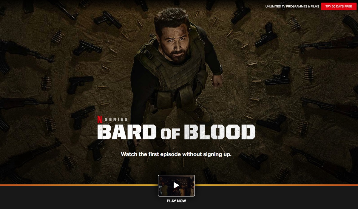 Bard of Blood: Netflix Tests Limited Free Access in India for Shah Rukh Khan-Produced Original