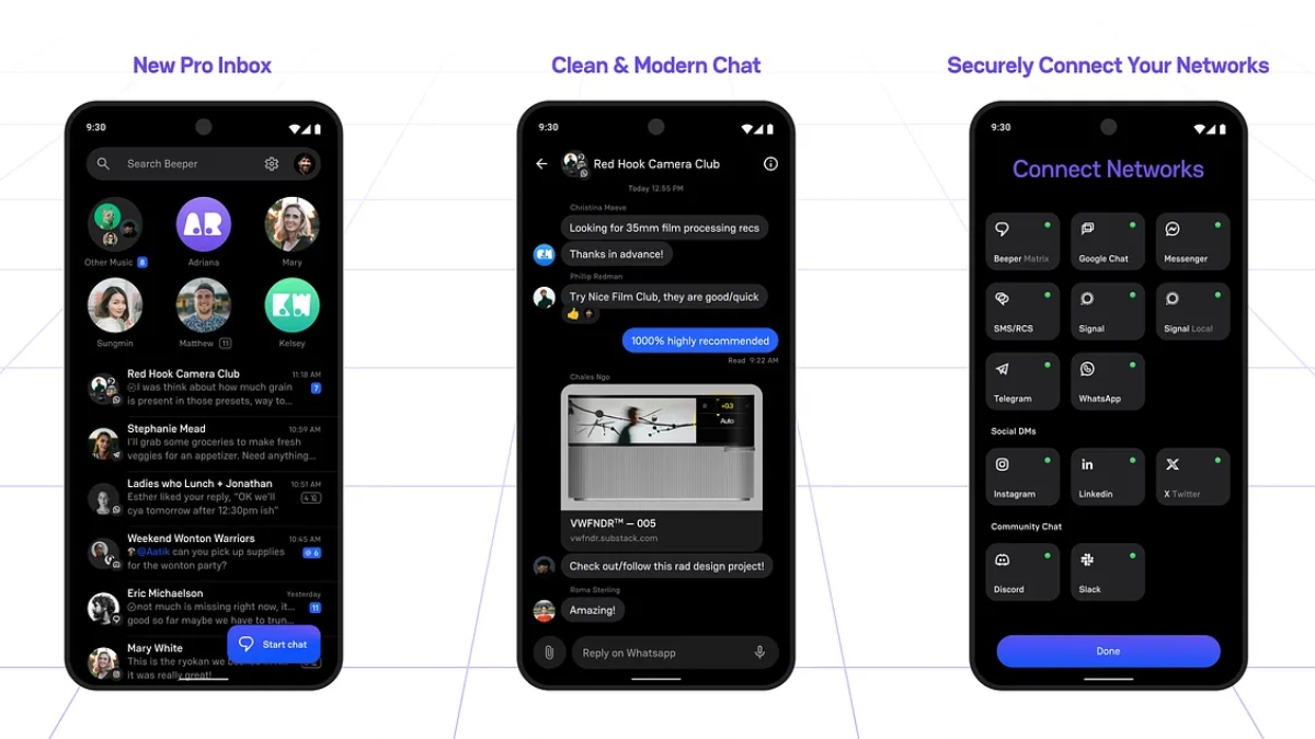 Beeper for Android Update Brings Revamped Design, New Features