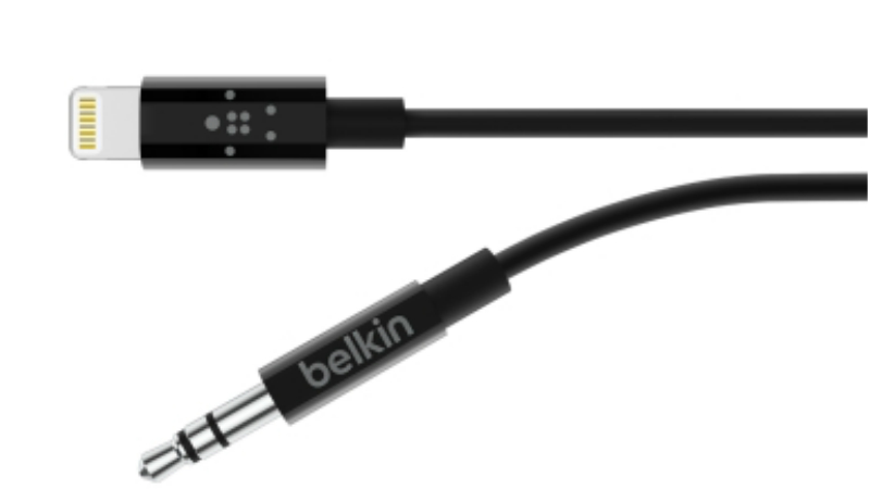 Belkin 3.5mm Audio Cable With Lightning Connector Launched for Car Music Lovers