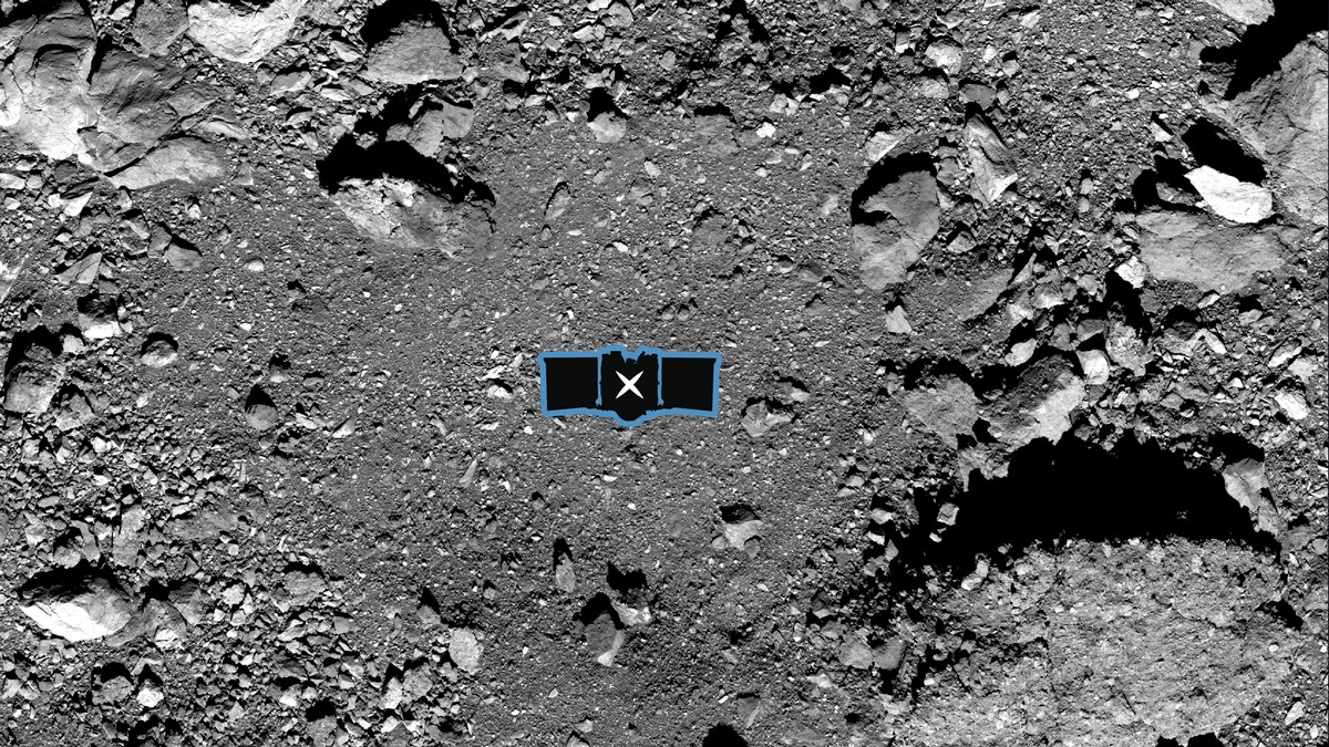 NASA Selects a Sample Collection Site on Asteroid Bennu