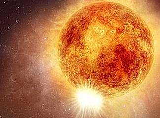 Hubble Observes Supergiant Red Star Healing After Massive Explosion