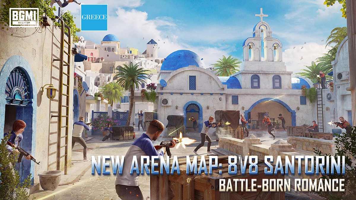 Battlegrounds Mobile India Gets New Santorini Map, Jujutsu Kaisen Characters With 1.8.5 Update