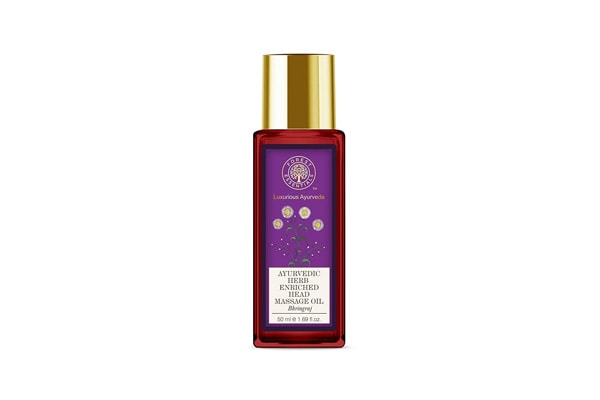 Best Bhringraj Hair Oils - Forest Essentials Ayurvedic Herb Enriched Head Massage Oil, Bhringraj, 50ml