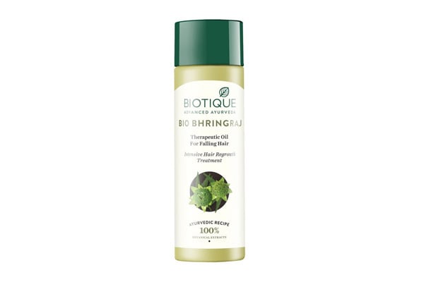 Best Bhringraj Hair Oils - Biotique Bio Bhringraj Fresh Growth Therapeutic Oil