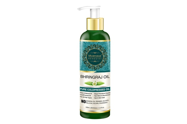 Best Bhringraj Hair Oils - Morpheme Remedies Pure Bhringraj Oil (No Mineral Oil)