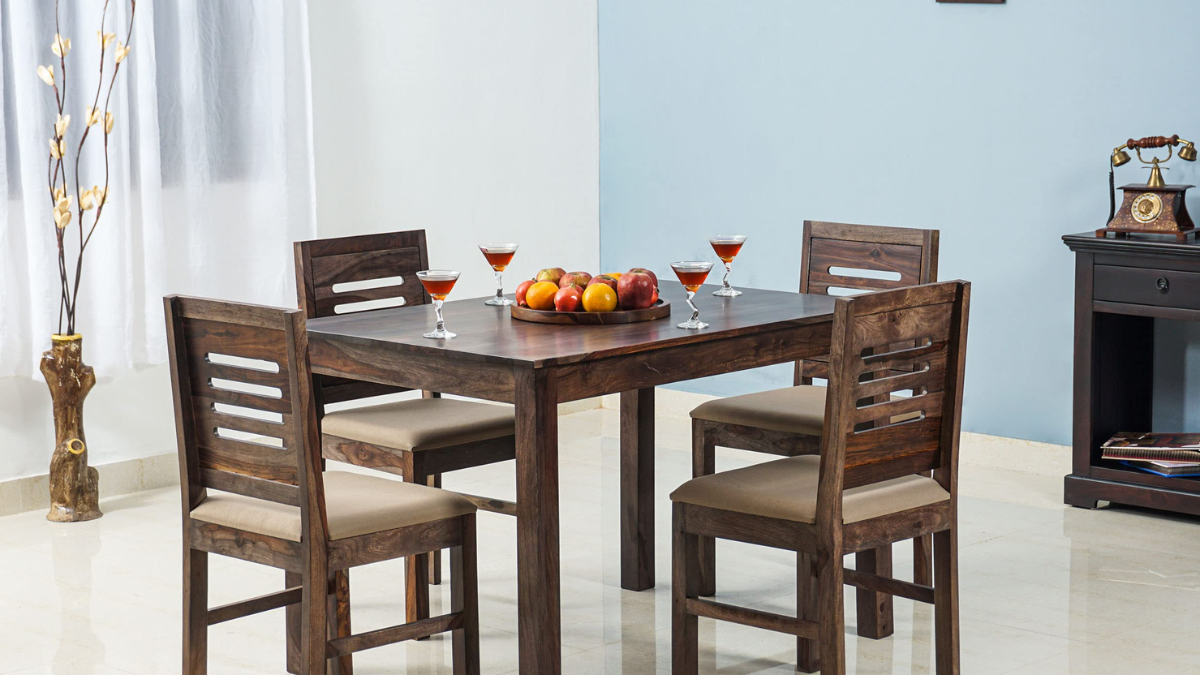 4 Seater Dining Table On Amazon For Every Home: Only Top Options Included