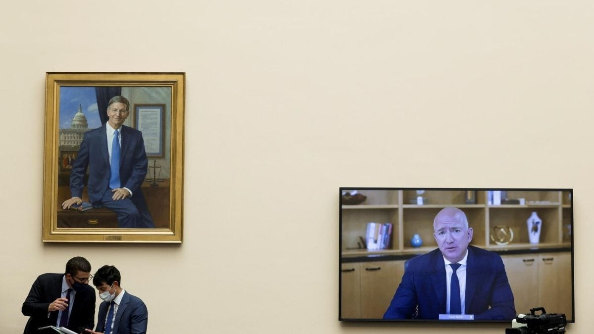 Antitrust Hearing Online Moments Jeff Bezos Snack Room Ratings And The Net Technology News