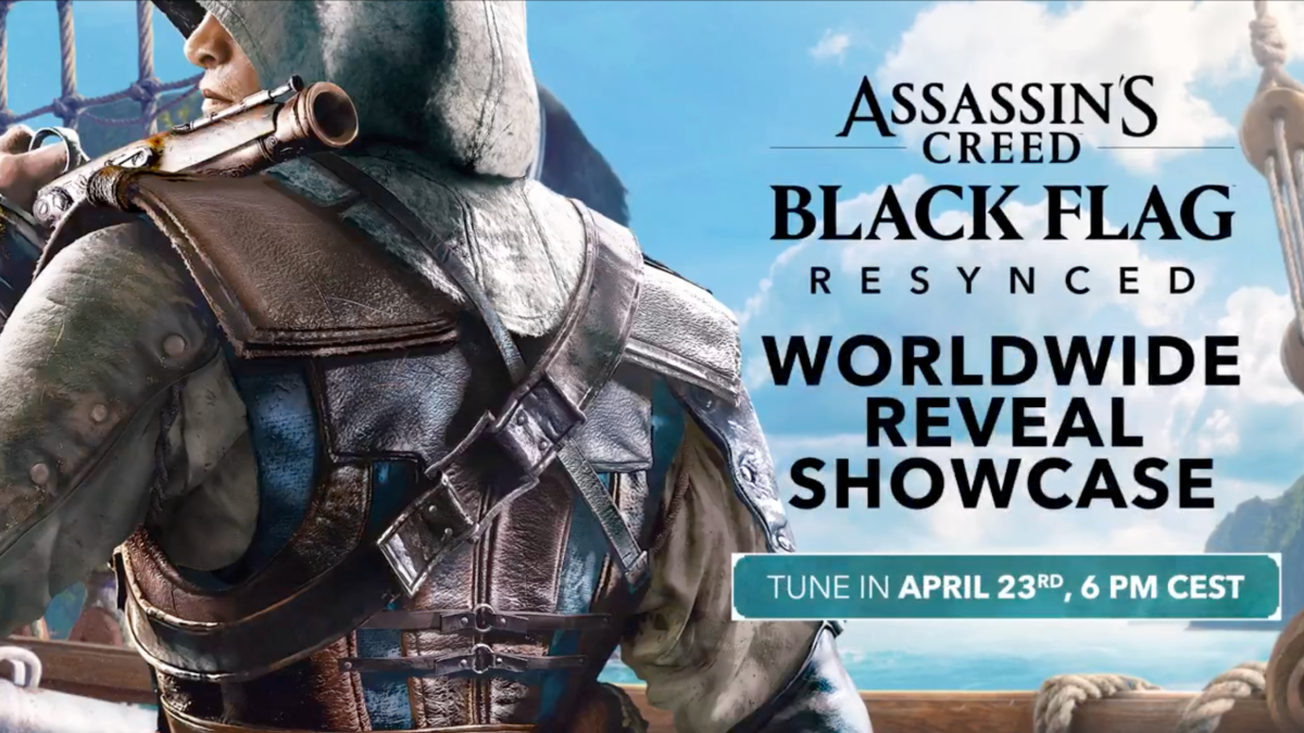Assassin's Creed Black Flag Resynced Will Be Revealed on April 23, Ubisoft Confirms
