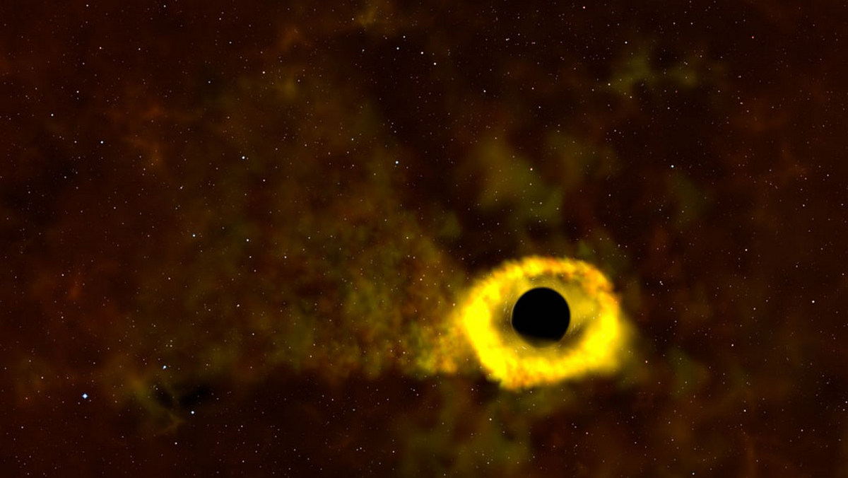 NASA Video Shows a Black Hole Ripping Apart an Unfortunate Star the Size of Our Sun