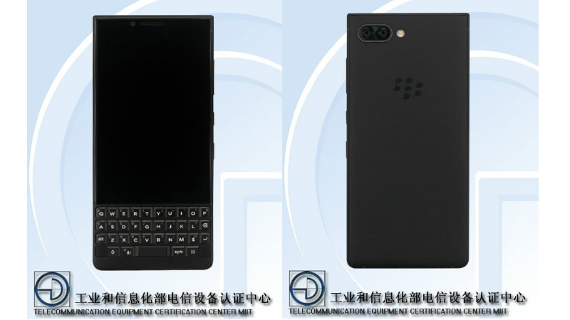 BlackBerry KEYone Successor Reaches TENAA; Leaked Live Images Surface