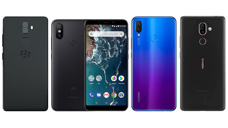 BlackBerry Evolve vs Xiaomi Mi A2 vs Huawei Nova 3i vs Nokia 7 Plus: Price, Specifications Compared