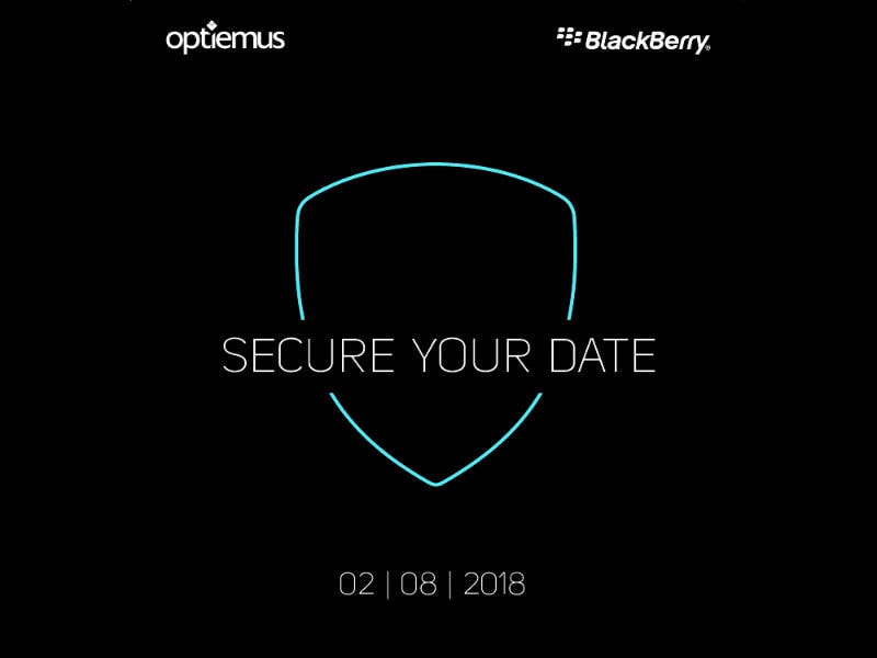 BlackBerry Evolve, Evolve X India Launch Expected Today at Optiemus Event