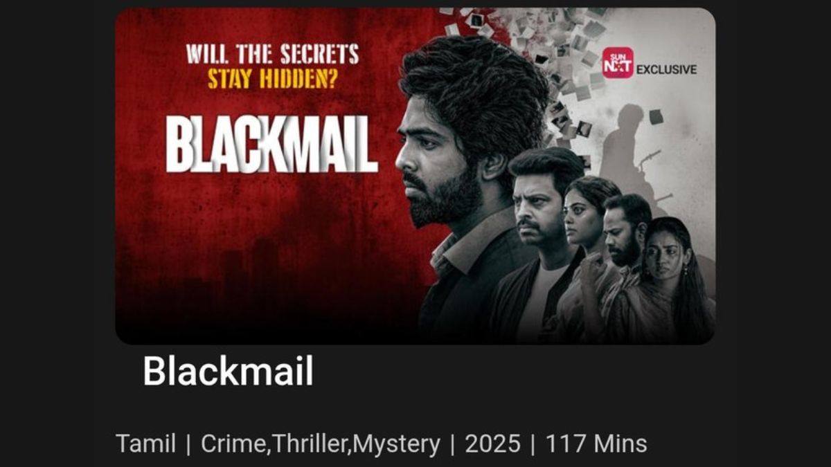 Blackmail Now Streaming Online: Know Where to Watch This Tamil Crime Thriller Movie