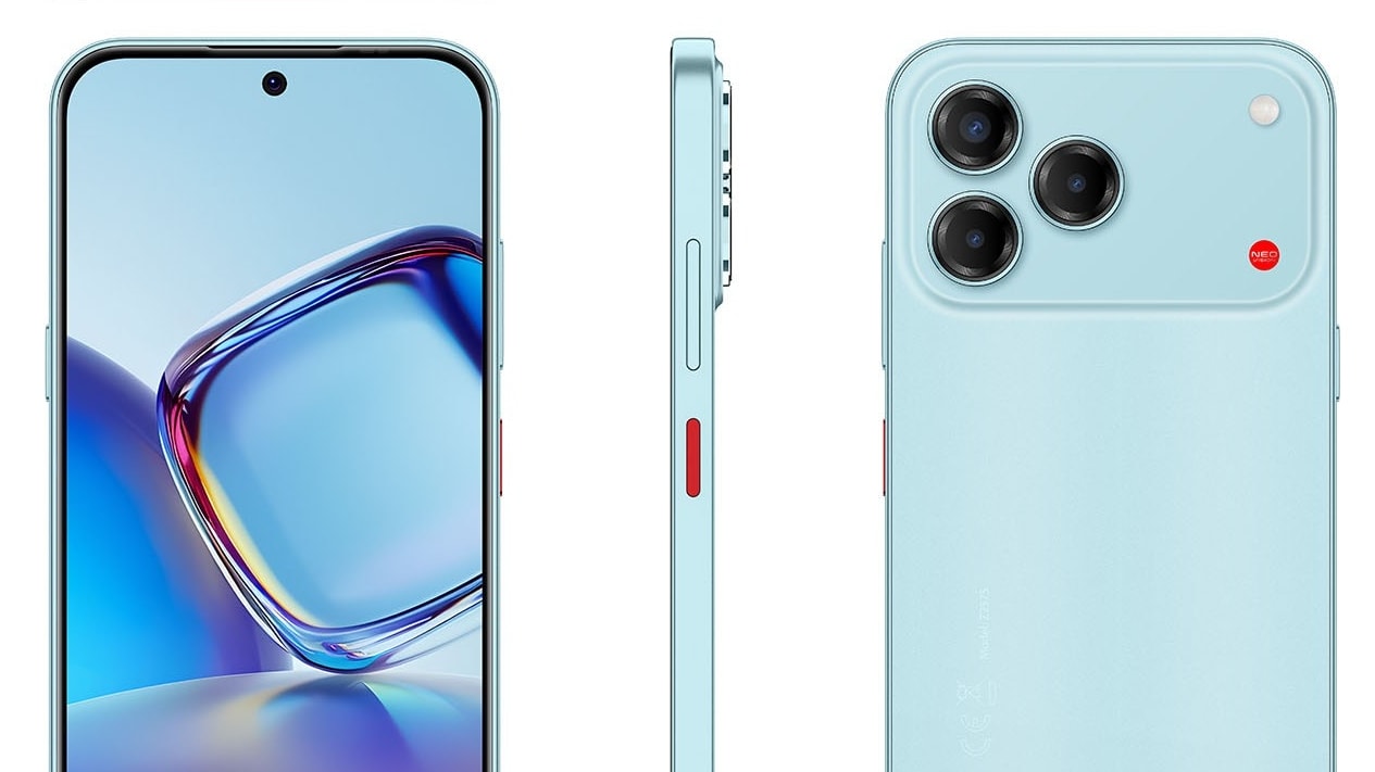 ZTE Blade V80 Vita Leaked Render Suggests Design Similar to iPhone 17 Pro