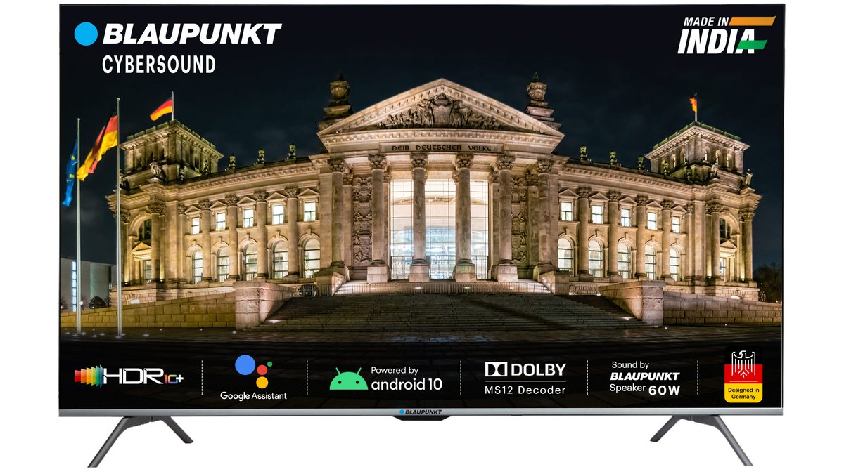 Blaupunkt 50-inch CyberSound Ultra-HD Android TV With Dolby Digital Plus Launched in India: Price, Specifications