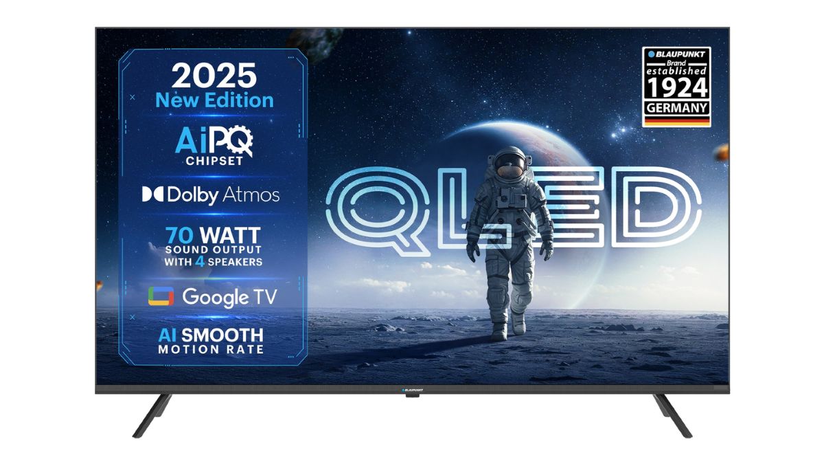 Blaupunkt Launches 2025 Lineup of QLED Google TVs in India: Price, Specifications