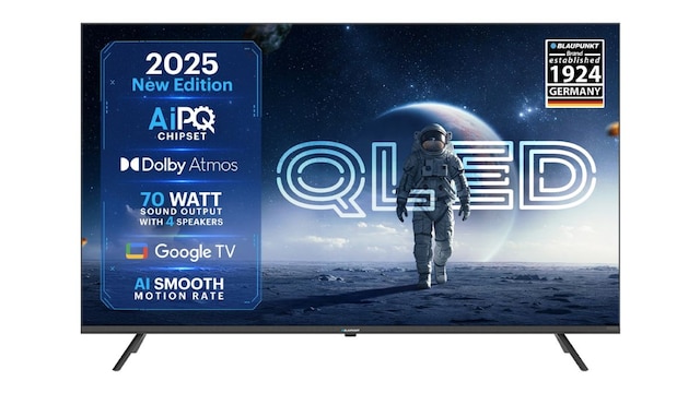 Blaupunkt Launches 2025 Lineup of QLED Google TVs in India: Price, Specifications Blaupunkt Launches 2025 Lineup of QLED Google TVs in India: Price, Specifications