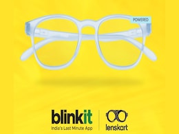 Blinkit Partners Lenskart for Quick Deliveries of Powered Spectacles in Select Cities Blinkit Partners Lenskart for Quick Deliveries of Powered Spectacles in Select Cities