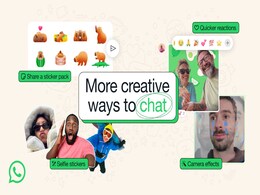 WhatsApp Brings New Camera Effects, Stickers, and Shortcut for Reacting to Messages WhatsApp Brings New Camera Effects, Stickers, and Shortcut for Reacting to Messages