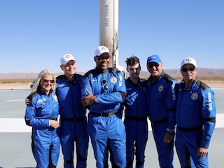 Blue Origin Completes Third Crewed Space Flight, Daughter of First American Astronaut Alan Shepard on Board