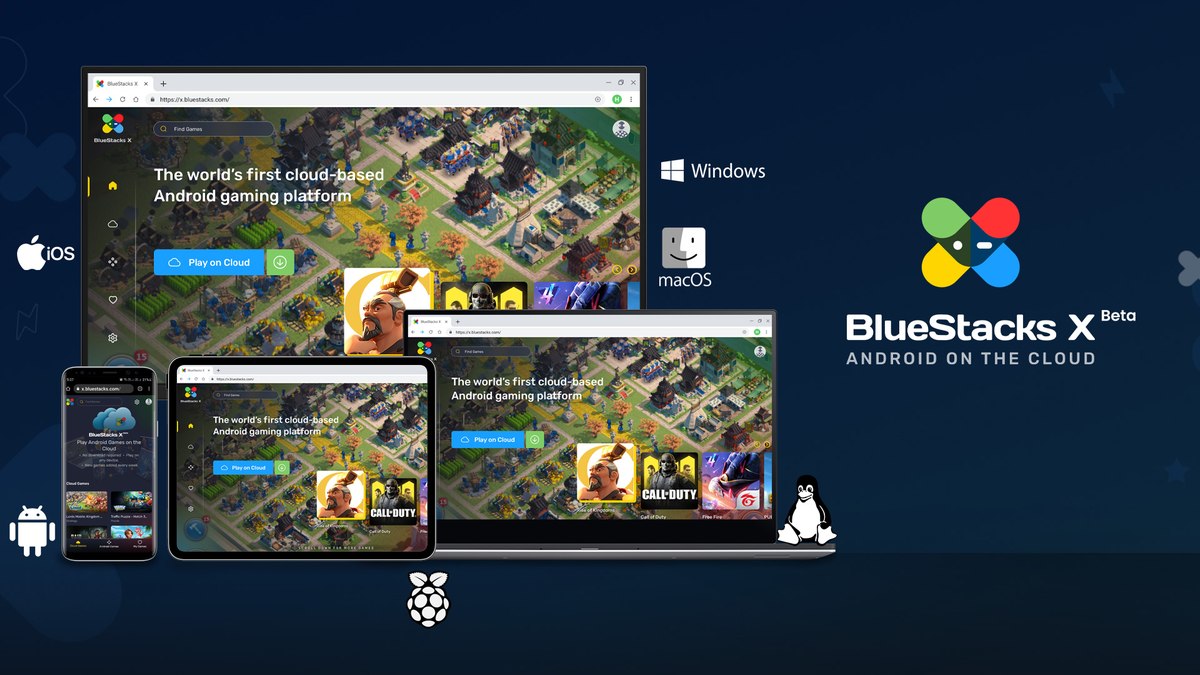 BlueStacks X Cloud Gaming Service That Lets You Play Free Android Mobile Games on Any Device Launched in India