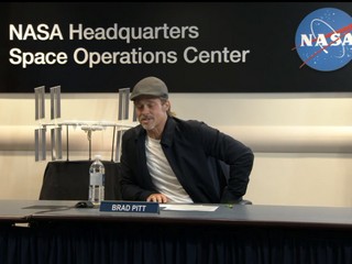 Ad Astra Star Brad Pitt Talks Weightlessness and Calluses on Phone Call to ISS