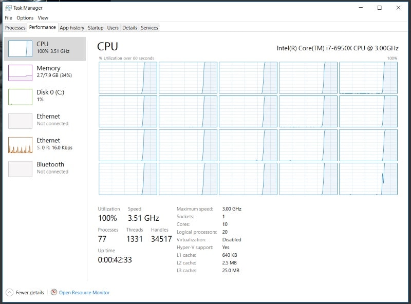 how to enable turbo boost on windows 10 for intel