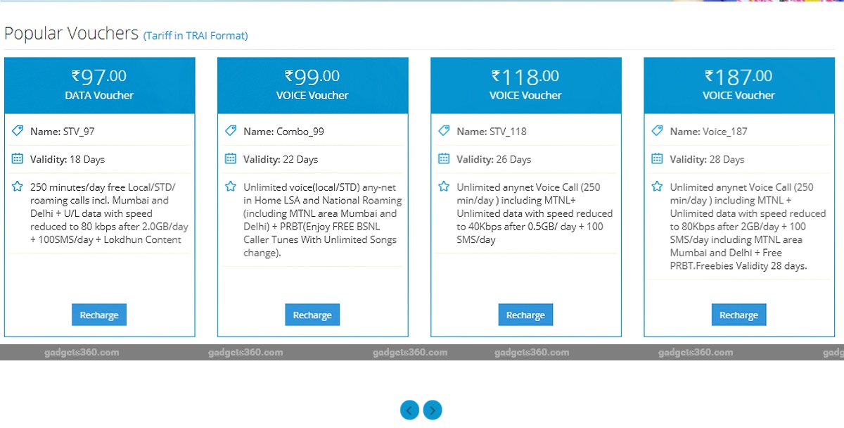 BSNL Rs. 99 Prepaid Voucher Revised to Offer Free PRBT Song Change Benefit, 22 Days Validity