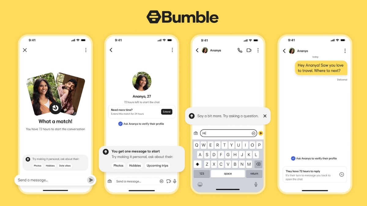 Bumble Changes Its Women-First Dating Model, Now Lets Anyone Send the First Message