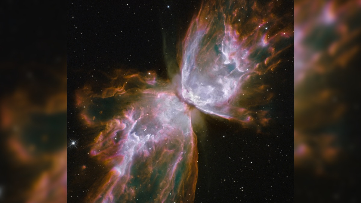 NASA Shares 'Sound' of Butterfly Nebula Created Through Data Sonification
