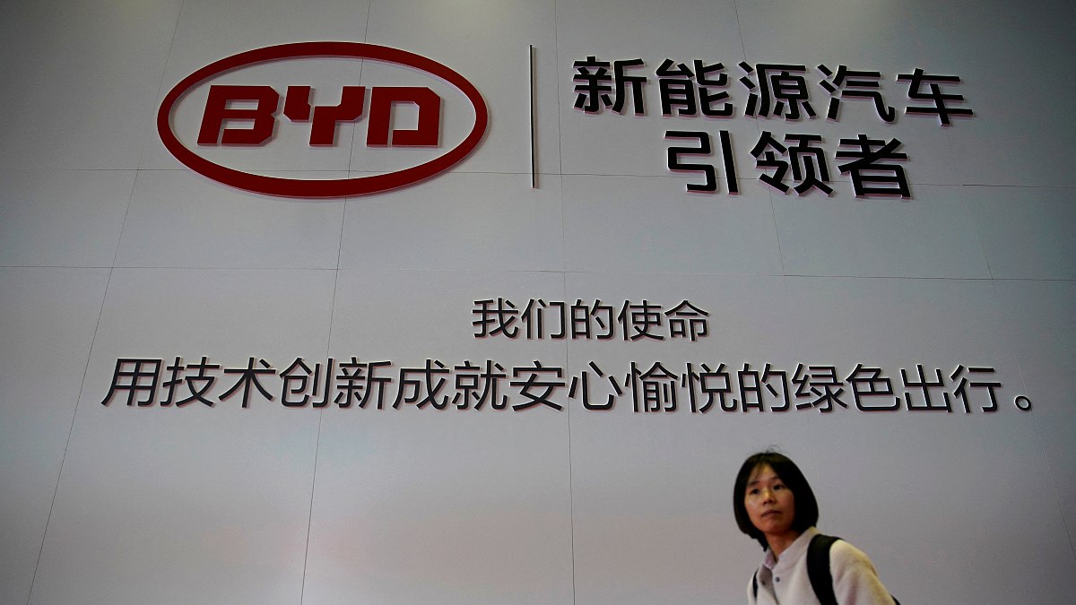 EV Maker BYD Said to Be Planning to Invest $1 Billion in India for Electric Cars, Batteries