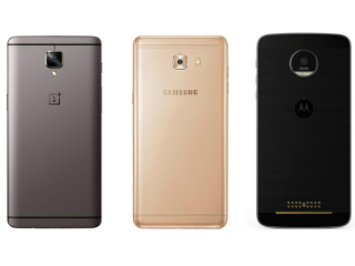 Samsung Galaxy C9 Pro vs Moto Z vs OnePlus 3T: Which One Should You Buy?