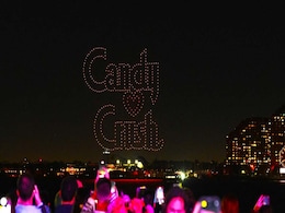 500 Drones Light Up New York Sky to Celebrate Candy Crush's 10-Year Anniversary 500 Drones Light Up New York Sky to Celebrate Candy Crush's 10-Year Anniversary