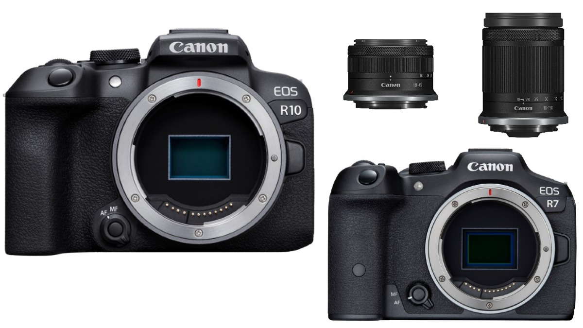 Canon EOS R7, EOS R10 Mirrorless Cameras Along With RF-S Lenses Launched in India