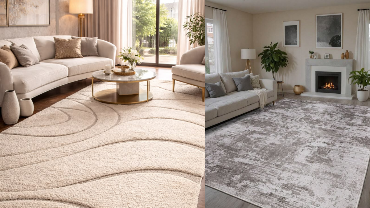 Modern Living Room Carpet Designs: How To Choose The Perfect Rug For Your Home