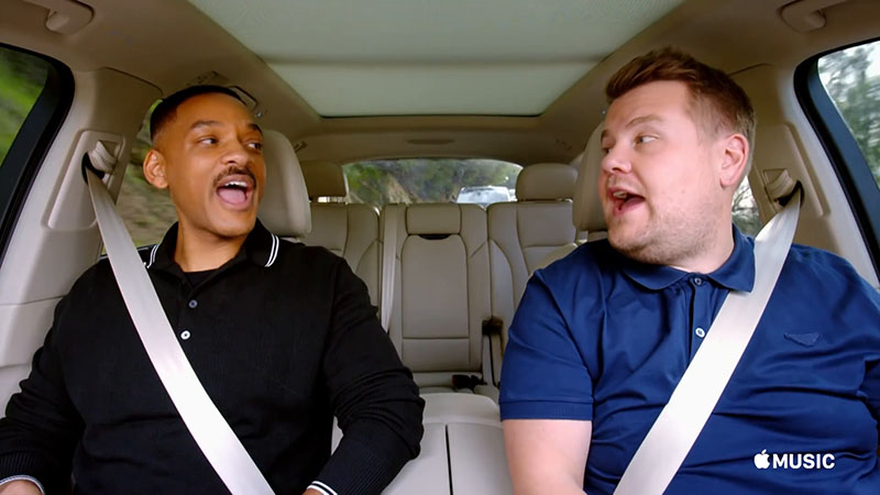 Carpool Karaoke's First Episode Debuts on Apple Music, Excluding India
