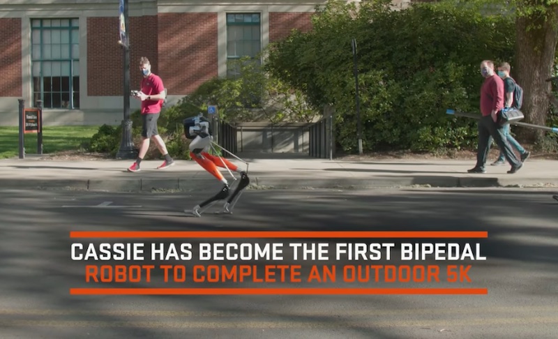 Bipedal Robot Creates History after Running 5 KM On Single Charge