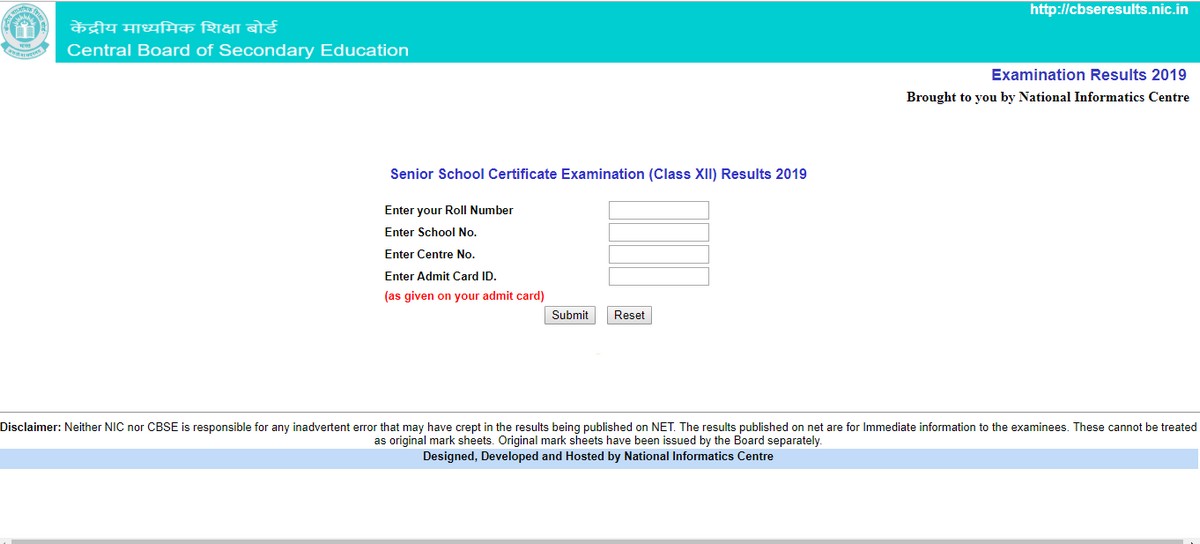 Cbseresults.nic.in Updated With 2019 Class 12 Results: How to Check CBSE Result Right Now