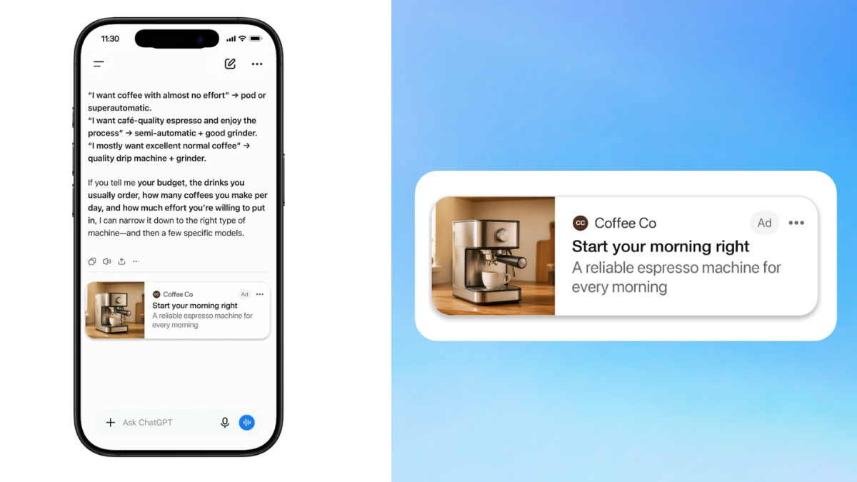 OpenAI Rolls Out ChatGPT Ads in India for Free and Go Users; Says They Won’t Influence Answers