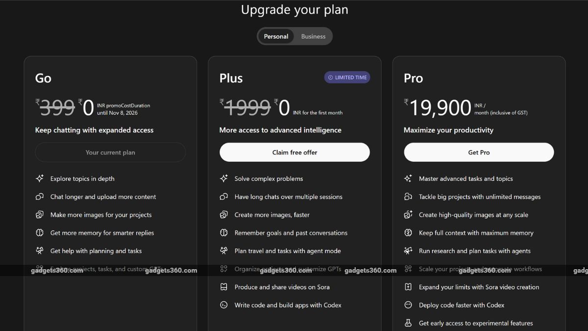 chatgpt plus free ChatGPT Plus