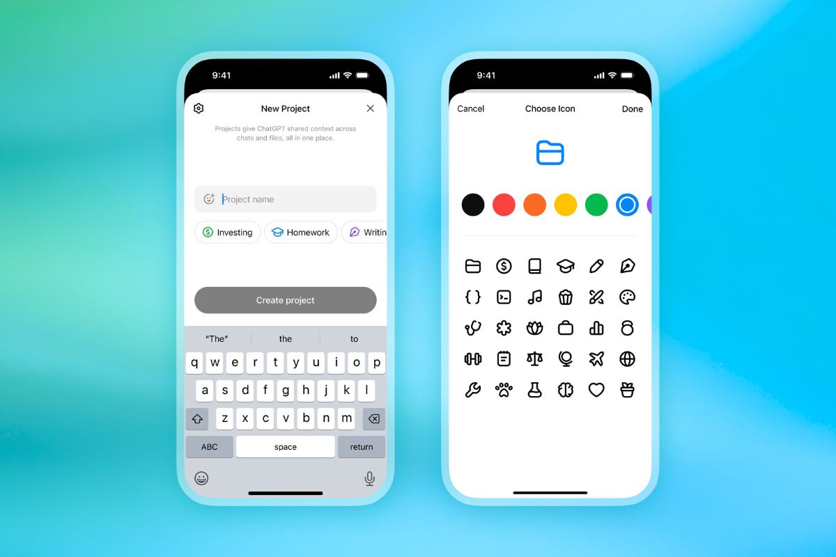 OpenAI Expands Projects in ChatGPT to All Users, Adds New Memory Control Feature
