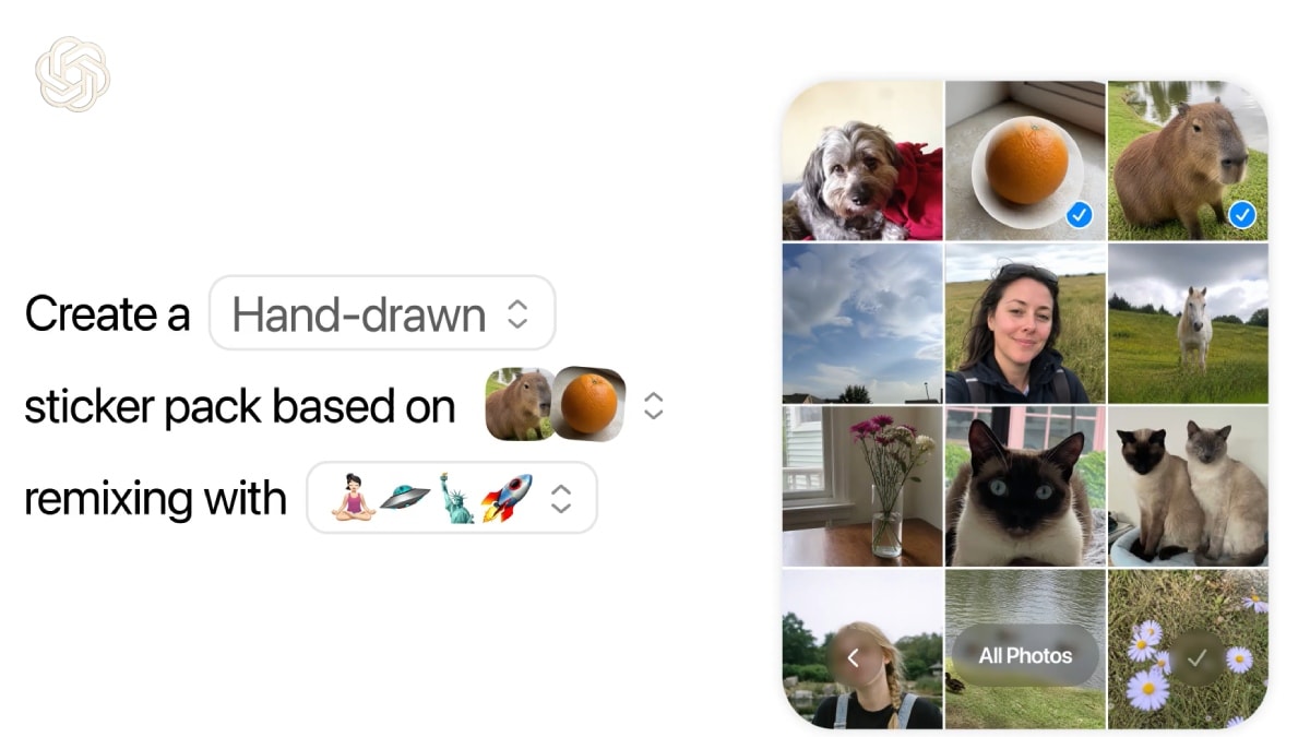 ChatGPT Gets New Sticker Maker for Personalised iMessage, WhatsApp Packs