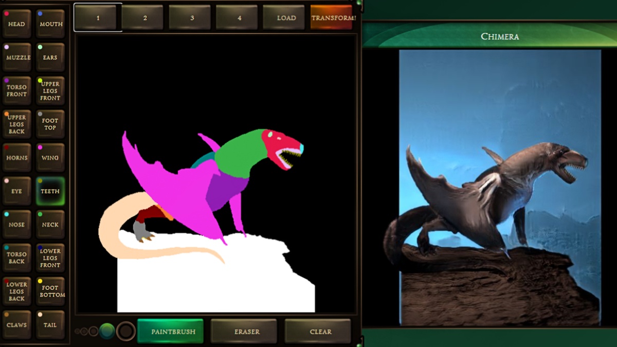 Google AI&rsquo;s Chimera Painter Can Turn Your Doodles Into Realistic Monsters