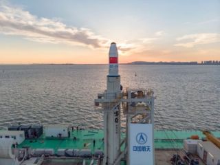 China Sends Nine Satellites Into Space in First Sea-Based Commercial Launch