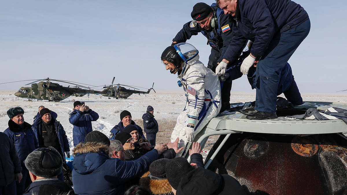 NASA Astronaut Christina Koch Returns to Earth After Longest Mission by a Woman