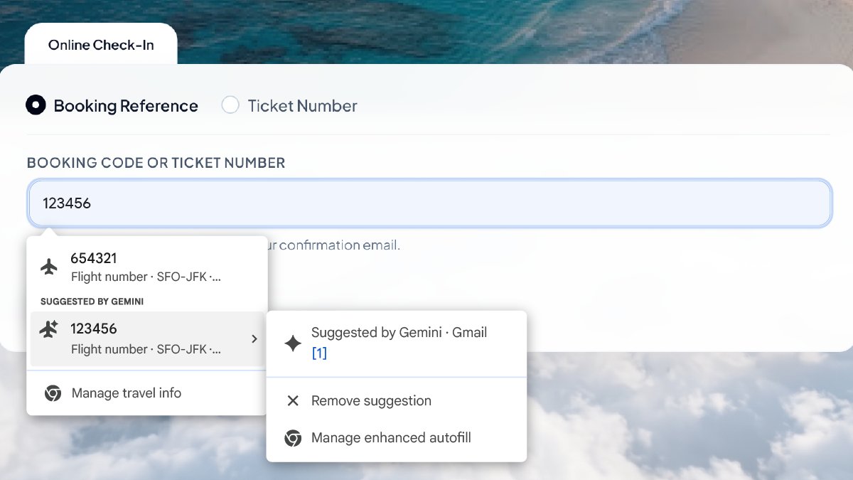 Google Chrome's Autofill Feature Can Now Pull Details You Need Straight From Your Gmail Inbox