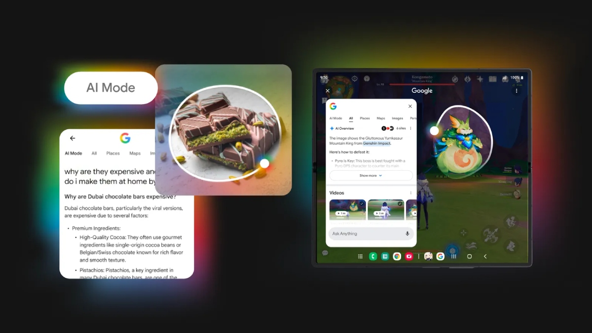 Google Updates Circle to Search Feature With AI Mode for Additional Questions