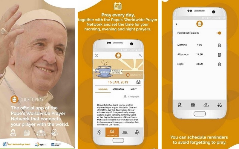 Pope Touts 'Click to Pray' App Ahead of World Youth Day