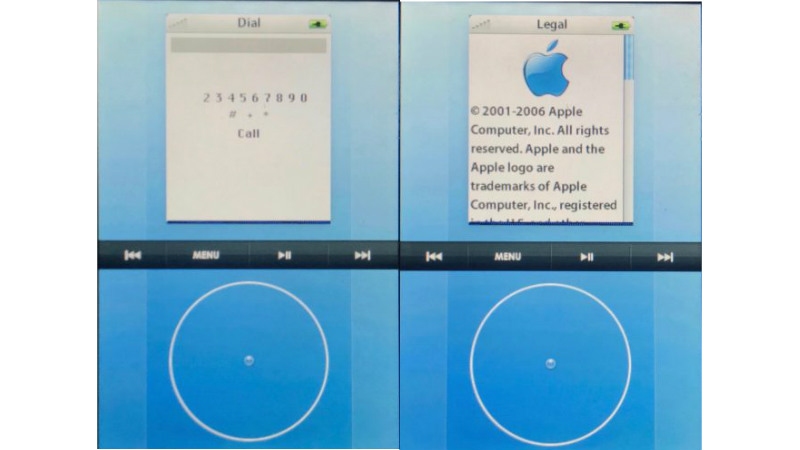 Apple's Click Wheel Touchscreen iPhone Prototype Revealed